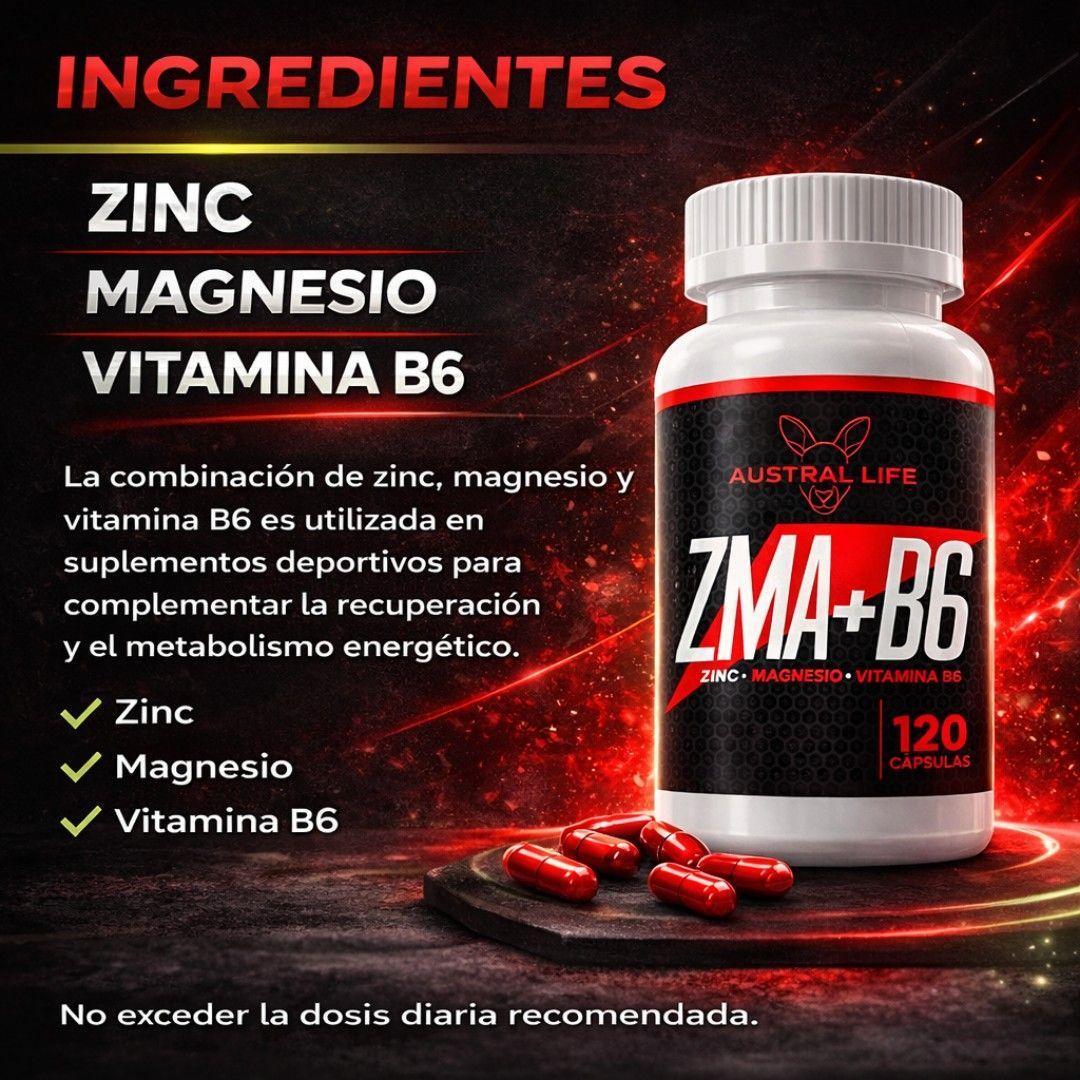 ZMA B6 120 CAPSULAS-5