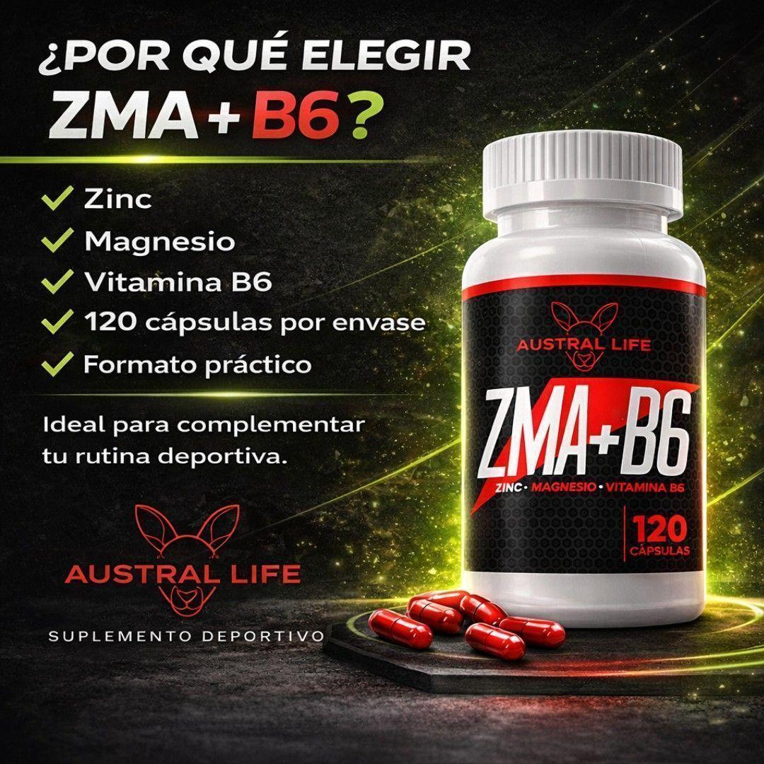ZMA B6 120 Cápsulas Austral Life-6