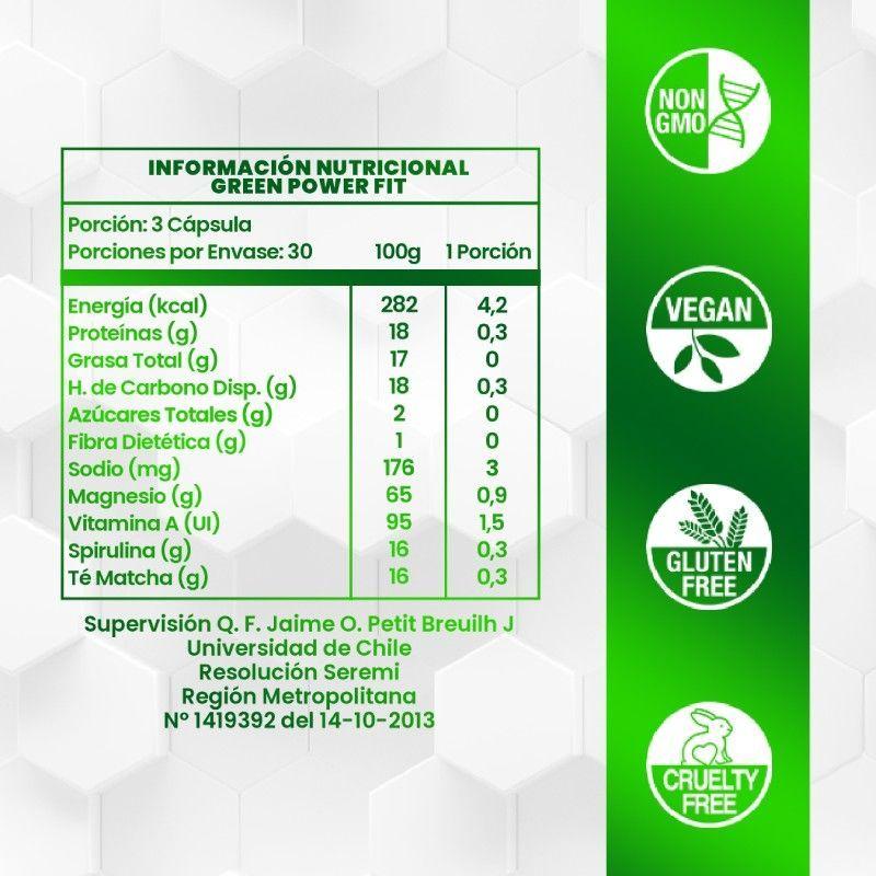 GREEN POWER FIT QUEMADOR DE GRASA NATURAL ENERG A 90 CAPSULAS-2
