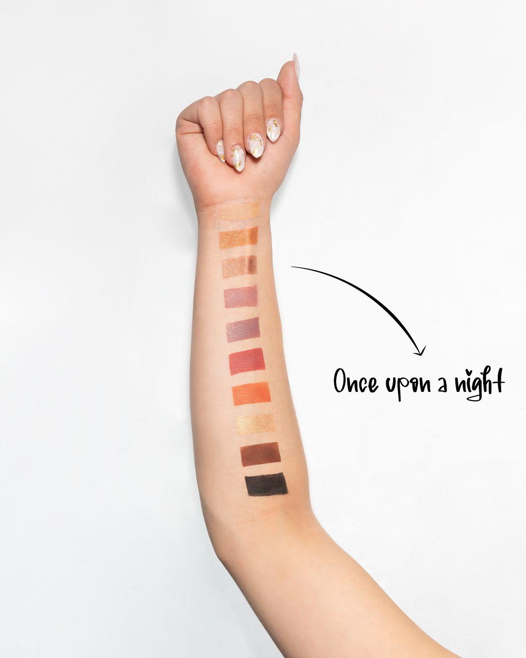 Paleta De Sombras Once Upon A Night Maquillaje Rebel Beauty-2