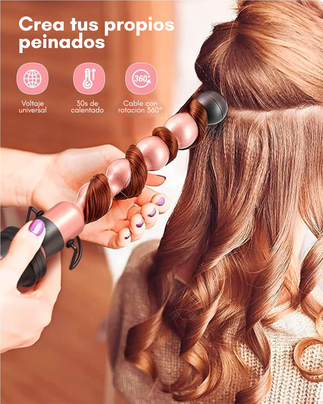 Voluminizador y Ondulador WaveMax-9