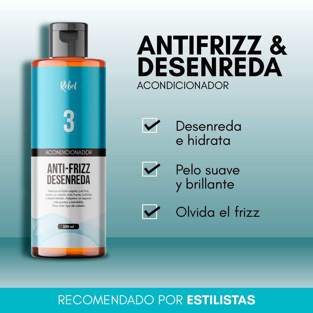 Acondicionador Anti-Frizz, Desenreda y Brillo - Paso 3-2