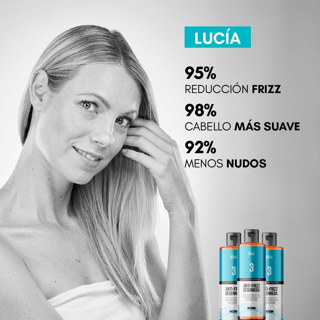 Acondicionador Anti-Frizz, Desenreda y Brillo - Paso 3-3