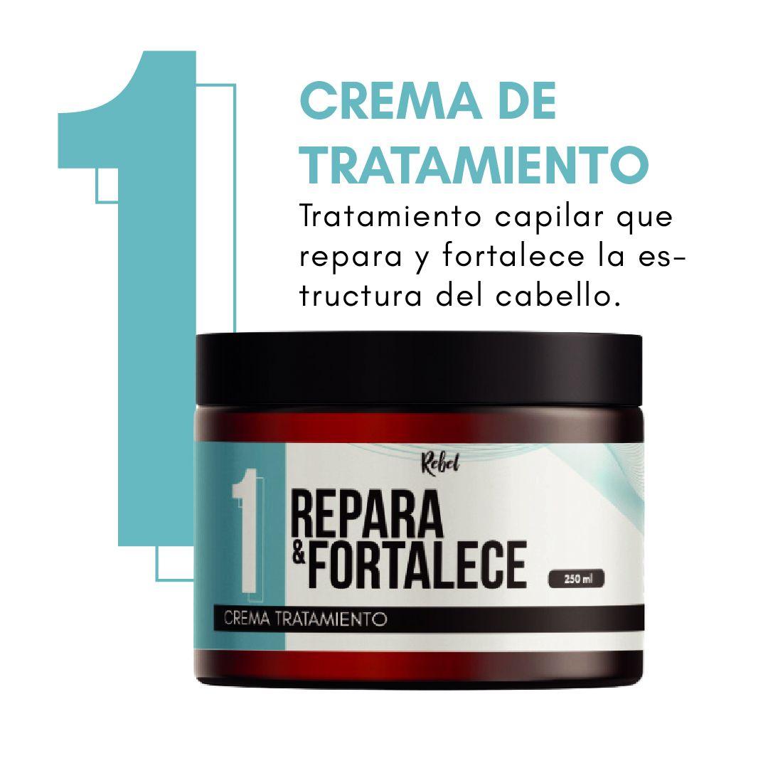 Crema Capilar Repara y Fortalece - Paso 1-2
