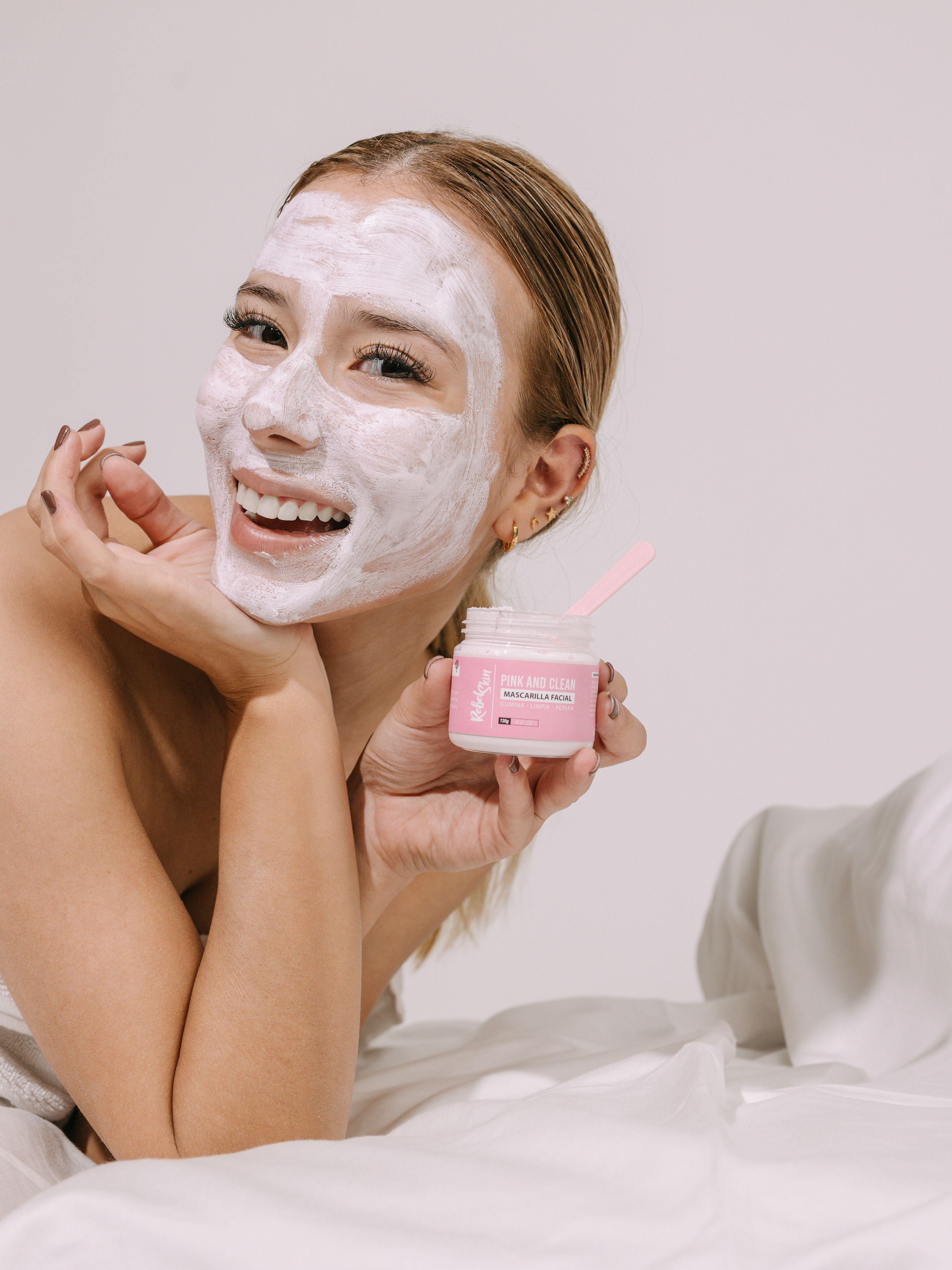 Mascarilla Limpieza Facial RebelSkin Pink and Clean-6