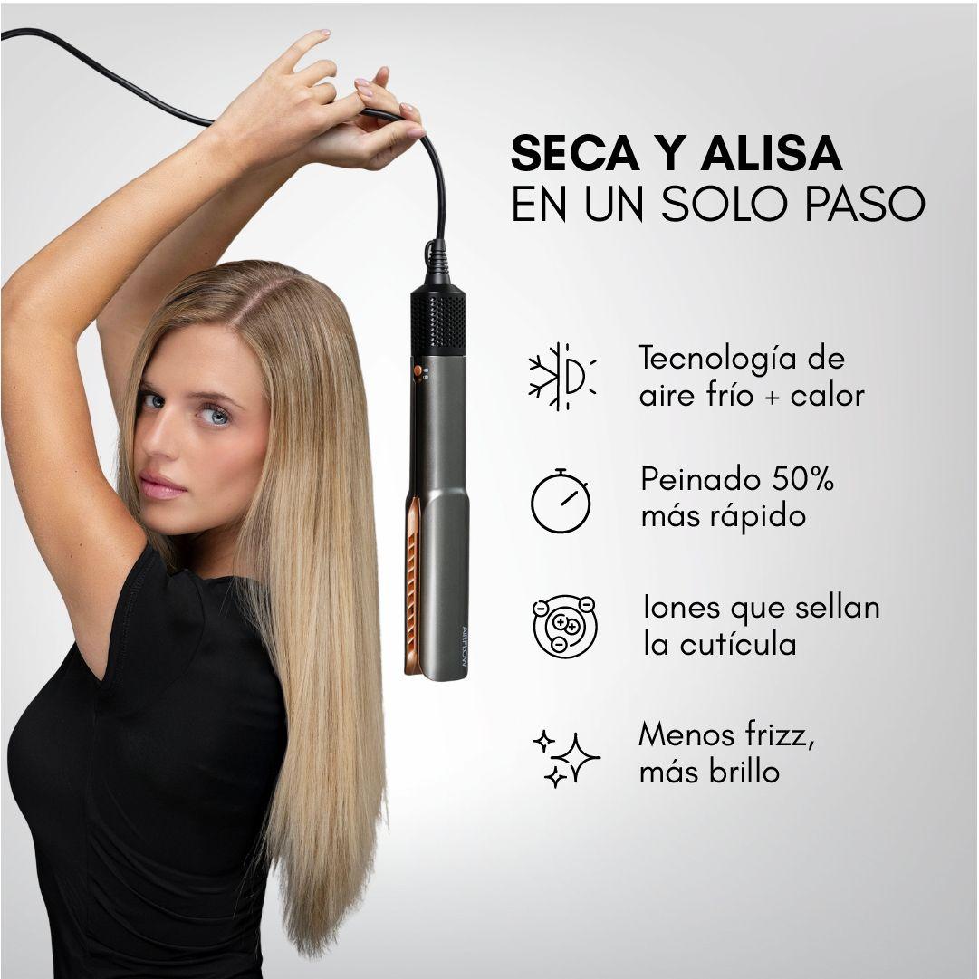 Secador y Alisador Airflow Gris-3