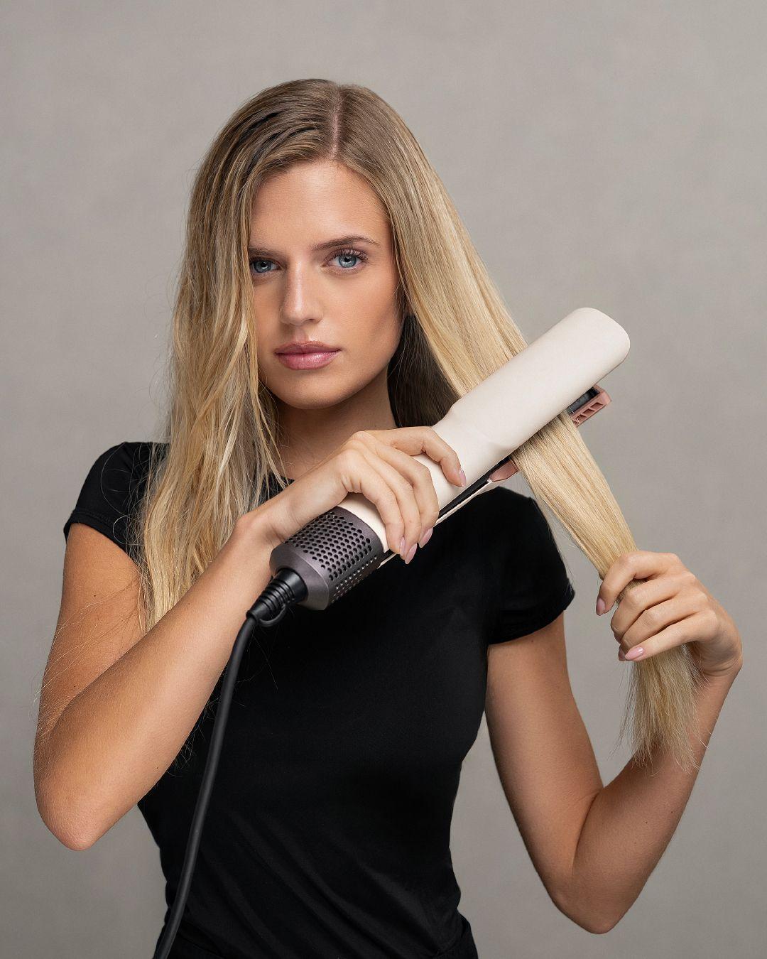 Secador y Alisador Airflow Gris-5