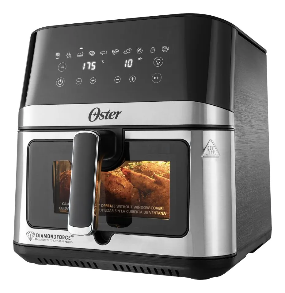 Freidora Aire Oster 7 5 L Diamondforce Digital 10 Programas-1