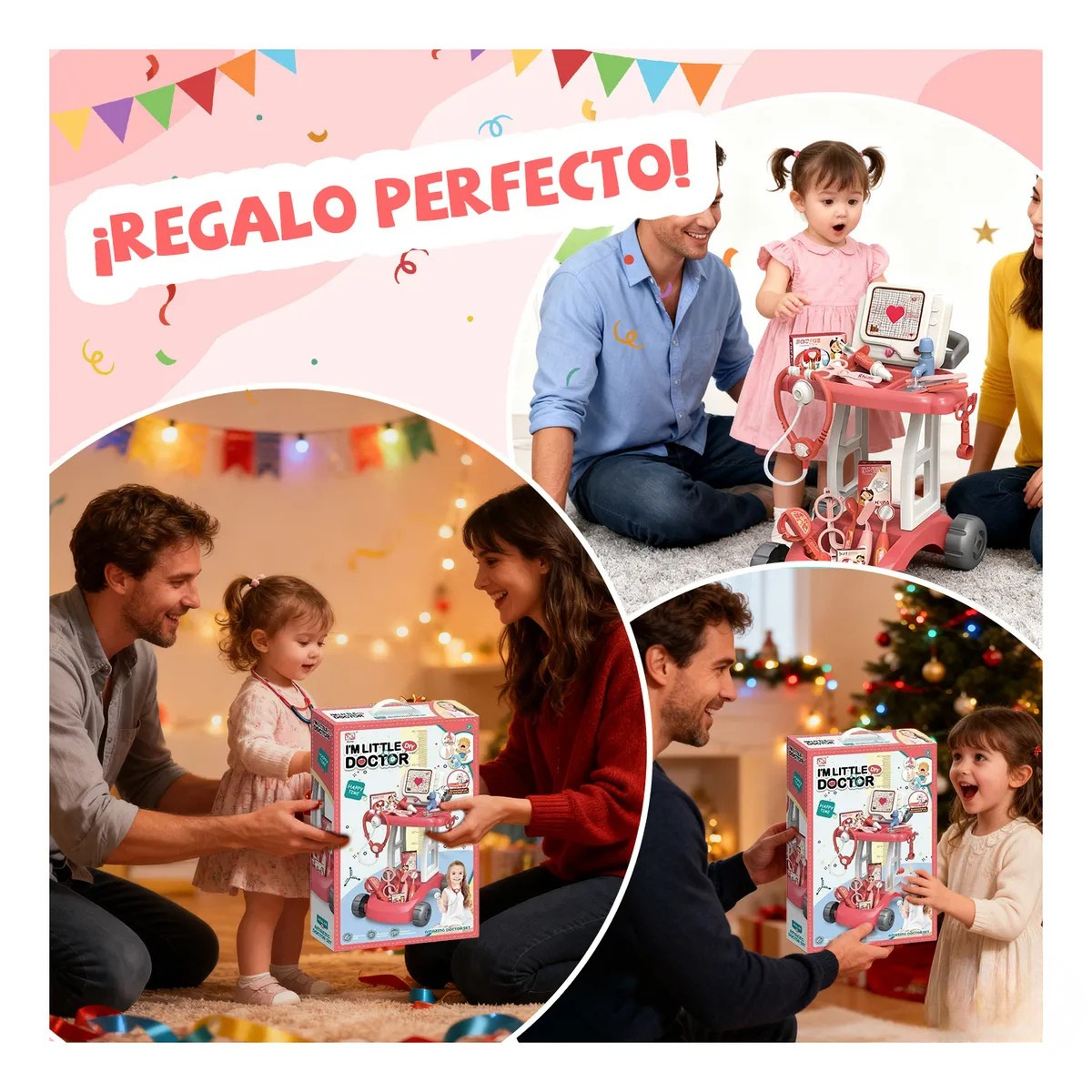 Set Juguete Carrito Doctor Con Luz Y Agua 14 Accesorios-7