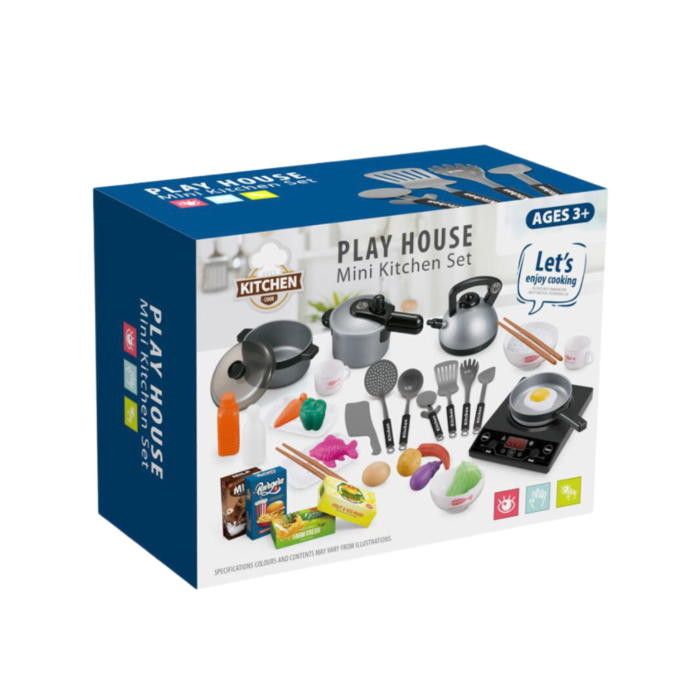 Set Cocina De Juguete Con Ollas Luces Y Sonidos-4