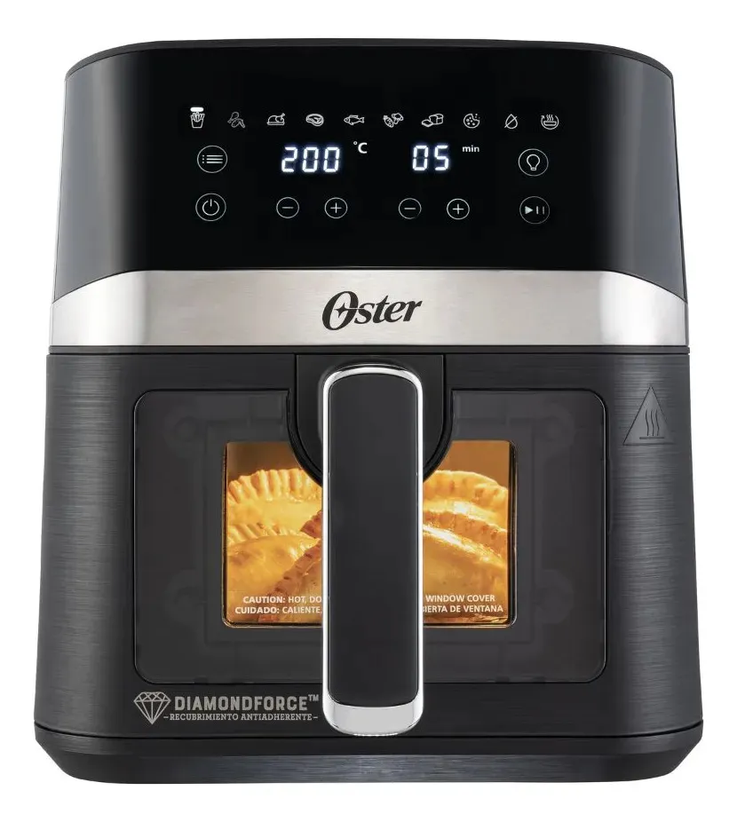 Freidora Aire Oster 4l Diamondforce Digital 10 Programas-0