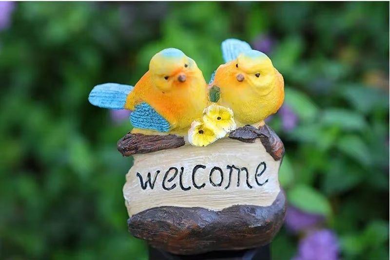 Estaca Aves Welcome Solar-4