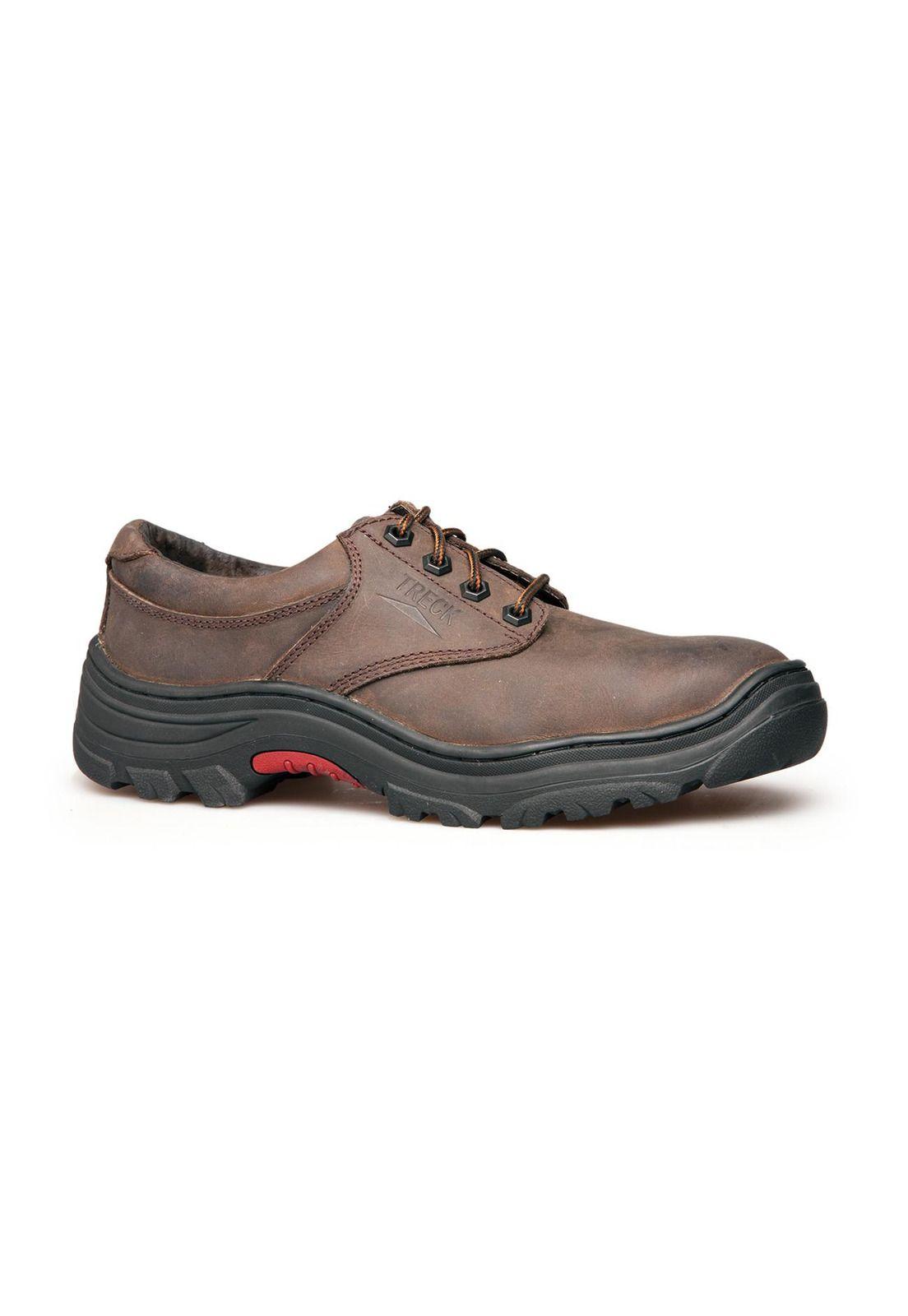 Zapato Seguridad Safe Walk 975 Café-0