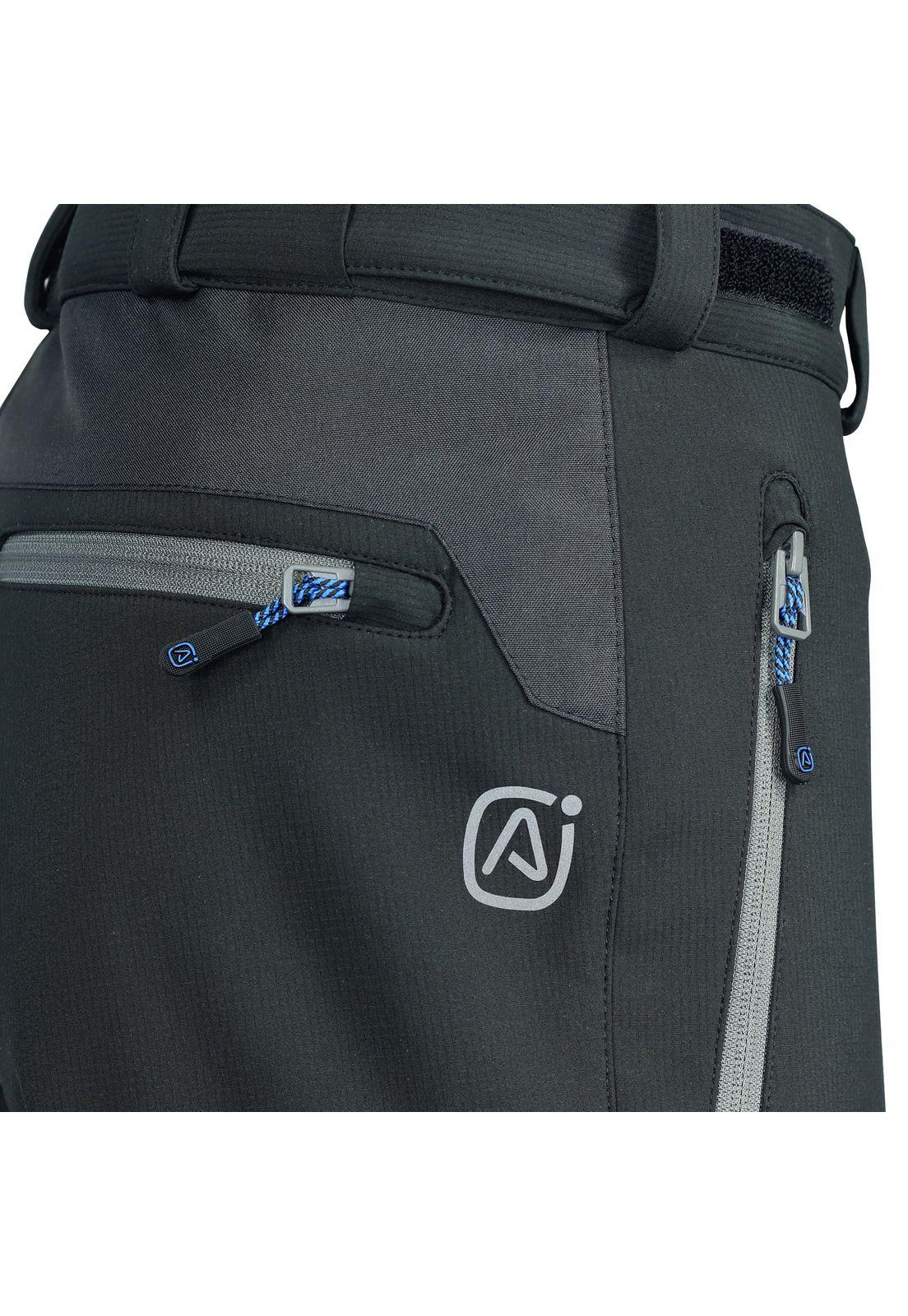 Pantalón térmico impermeable negro-2