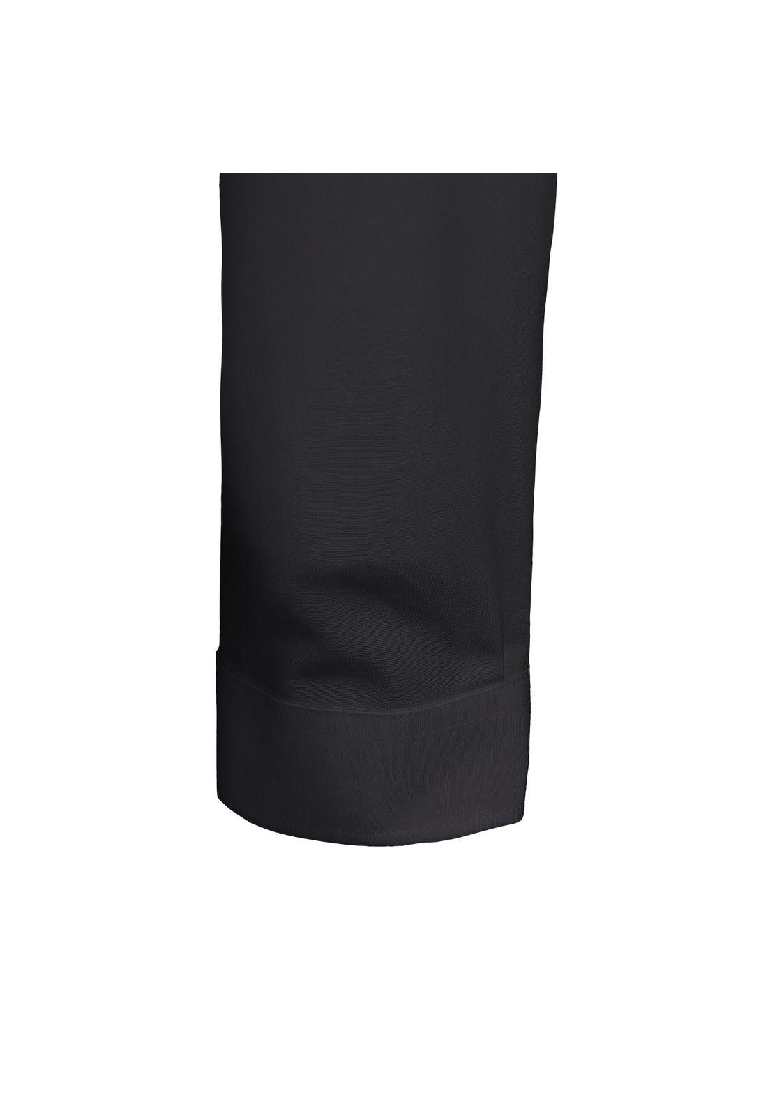 Camisa Trevira Negra Manga Larga Activex-5