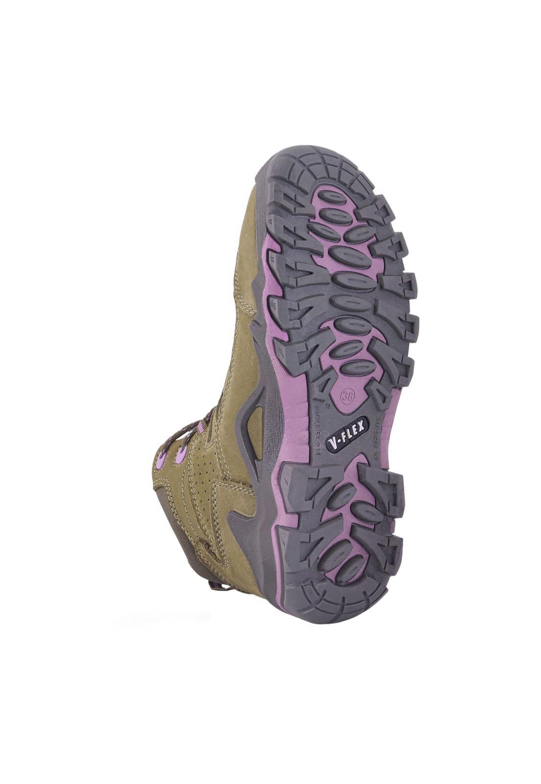Botín V5 Beige Mujer Vflex-7