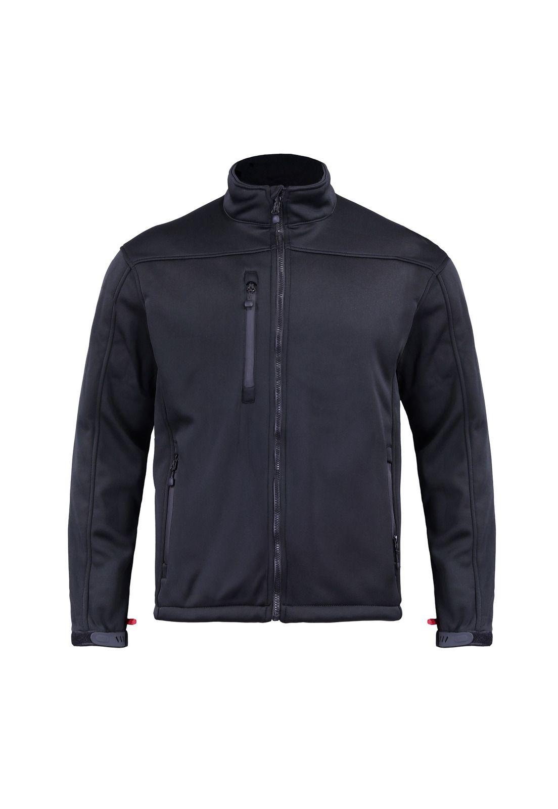 Parka Hombre 3 en 1 Rojo/Negro Z-0400-4