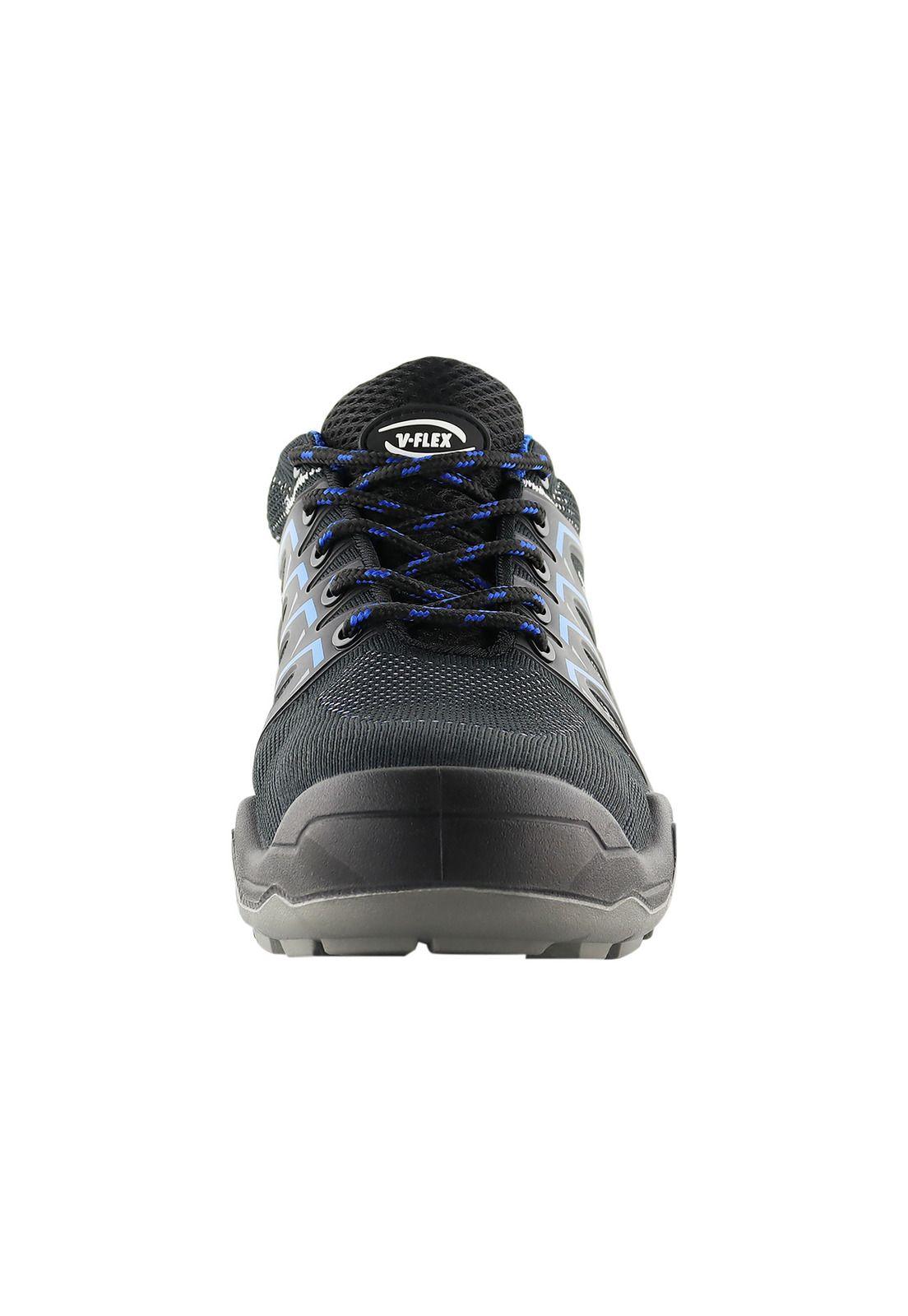 Zapato Seguridad V910 Azul Vflex-6