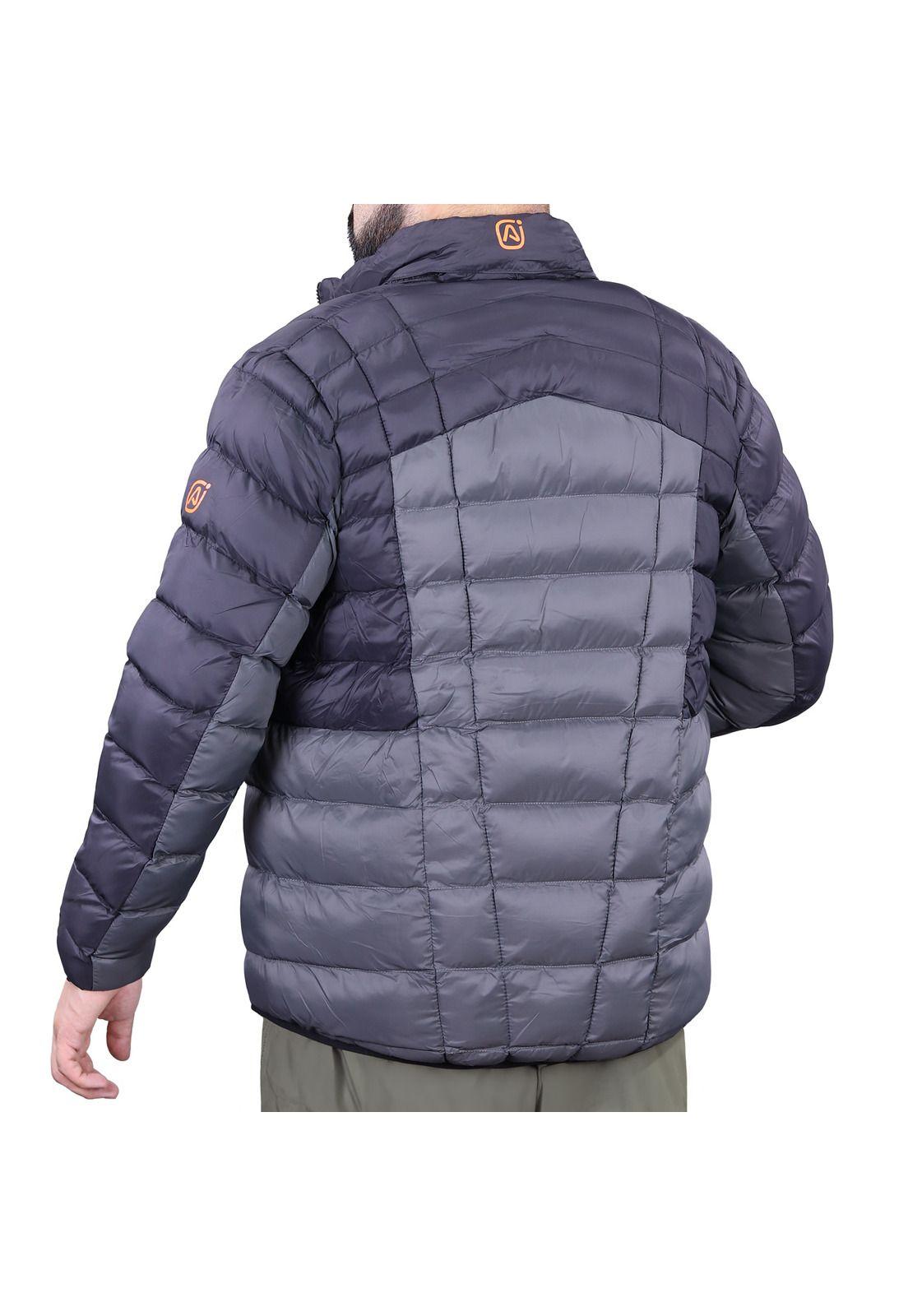 Parka Hombre Gris/Negro Z-6000-3