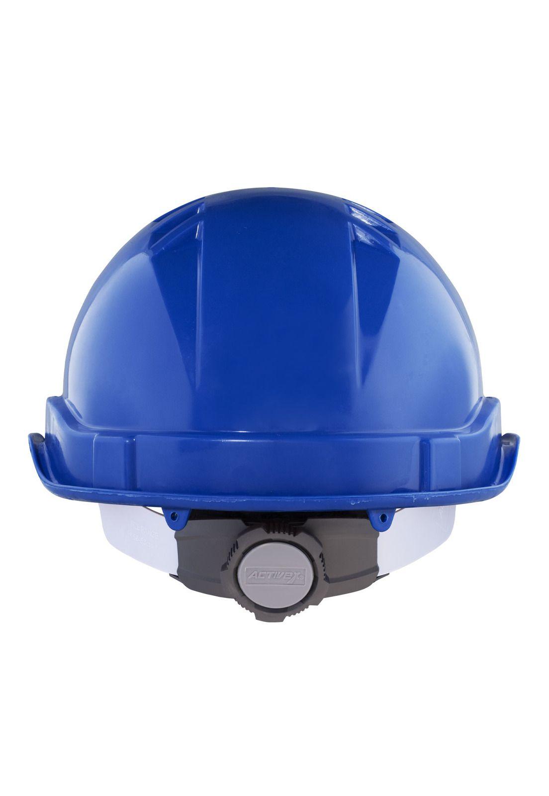 Casco de seguridad Azul Arnés Ajuste ratchet Activex-3