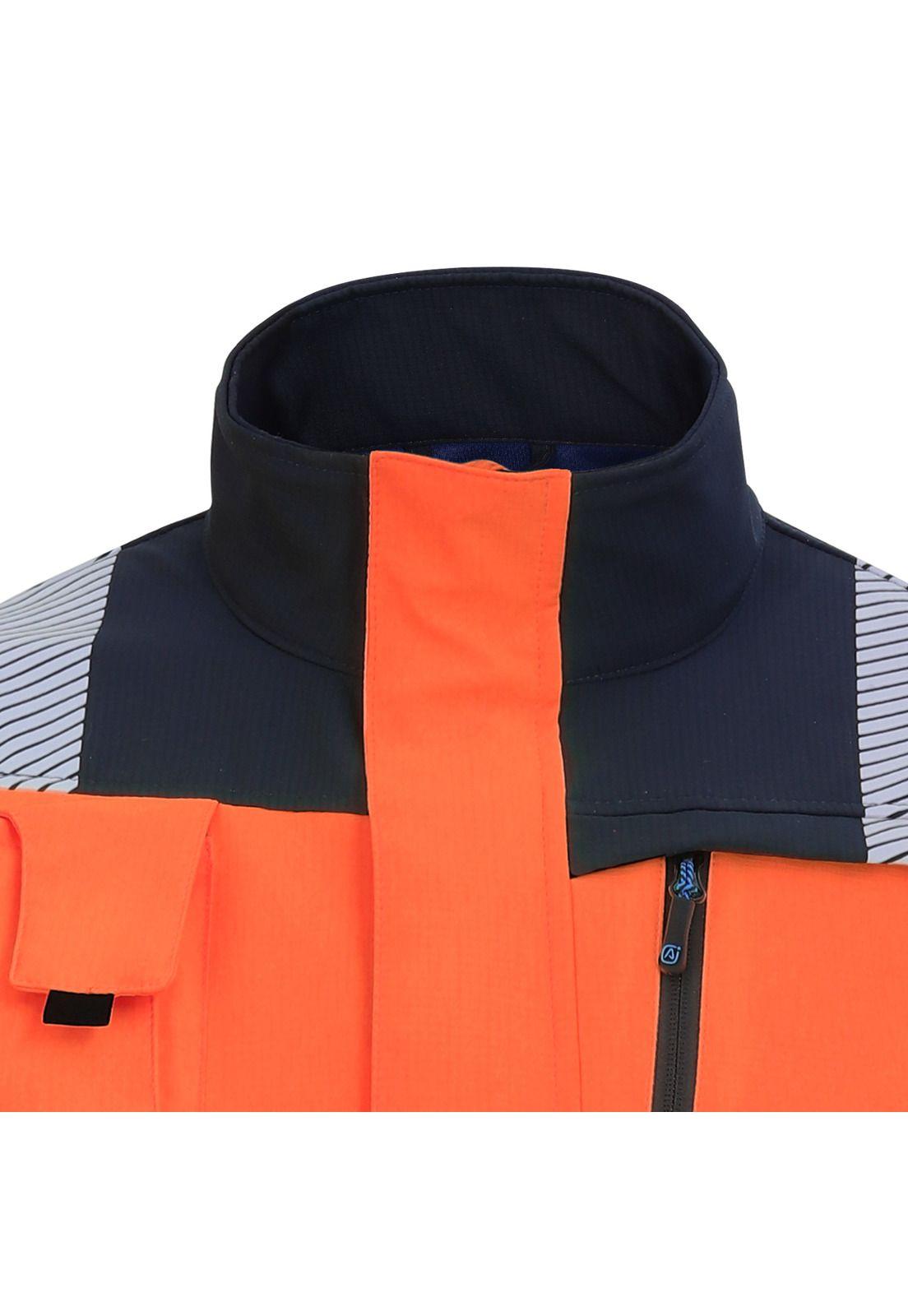 Chaqueta Slack Hi Viz Absolute Zero Naranjo-3