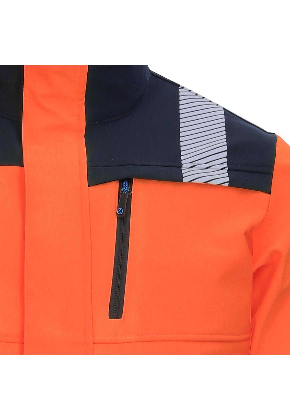 Chaqueta Slack Hi Viz Absolute Zero Naranjo-6