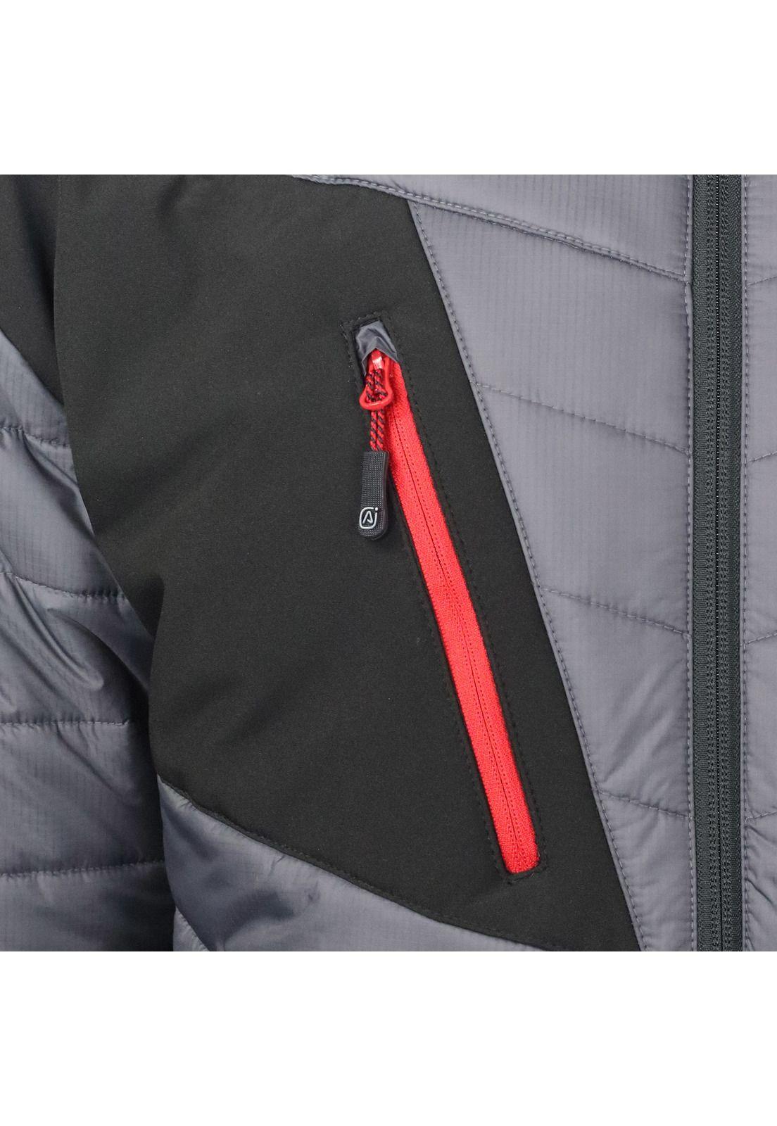 Parka Thinsulate Hombre Gris/Negro Z-10000-2