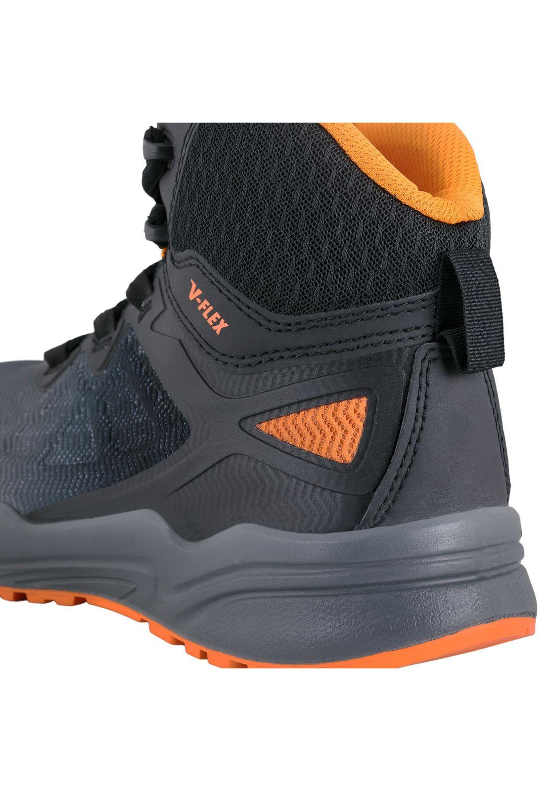 Botín V91 Negro/Gris Vflex-3