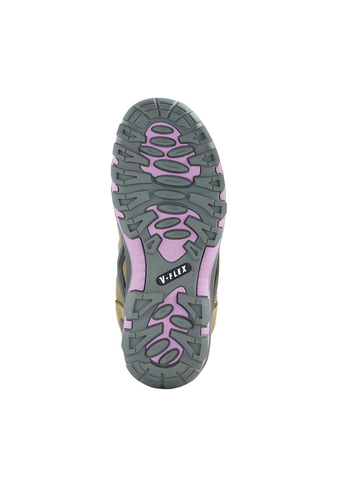 Zapato V3 Café Mujer Vflex-4