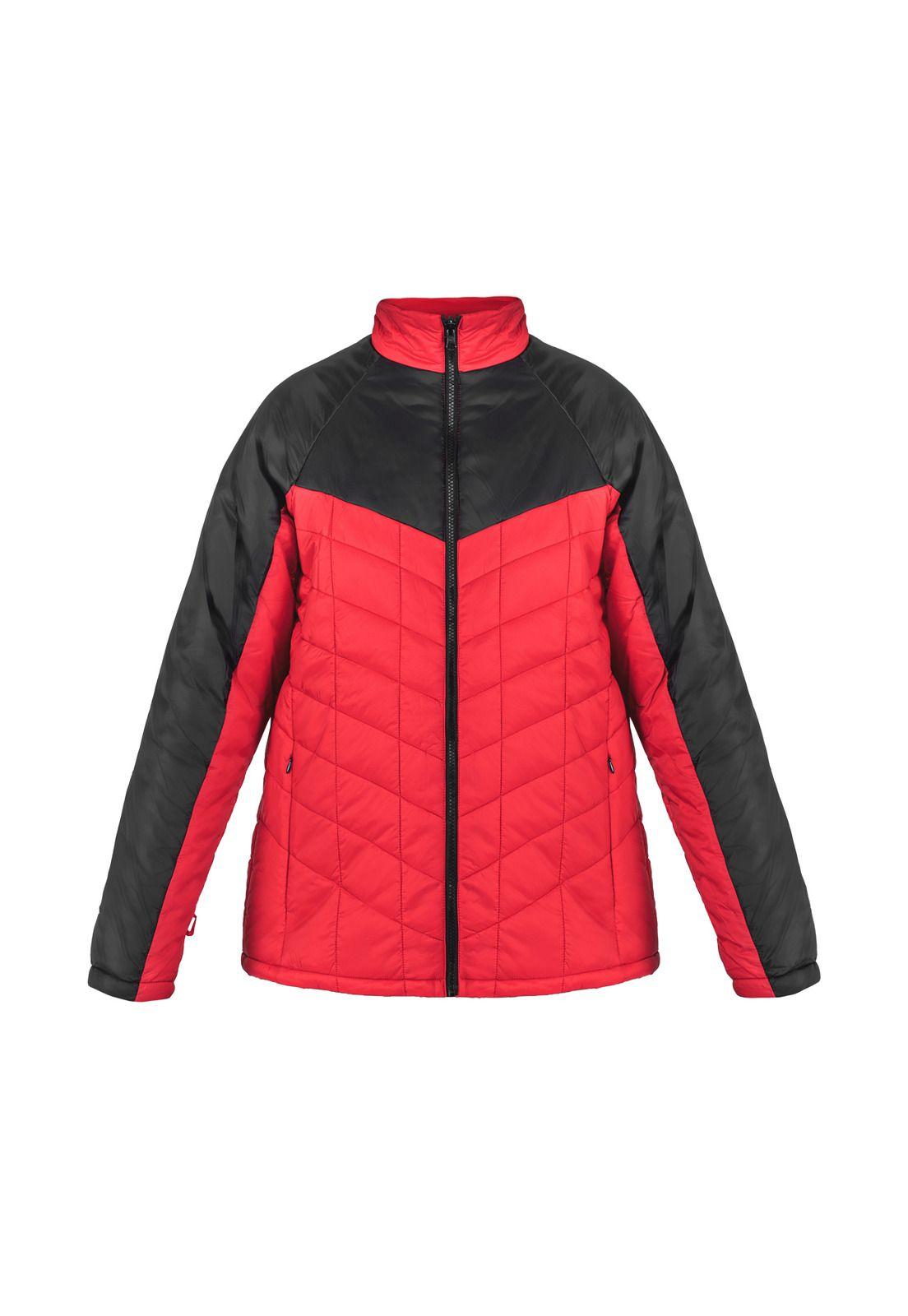 Parka 3 en 1 Rojo/Negro Mujer Z-4000-4