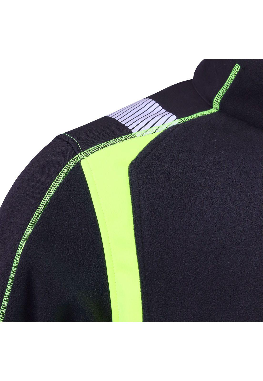 Chaqueta Micropolar Alta visibilidad Hombre Z-3600 Negro-3