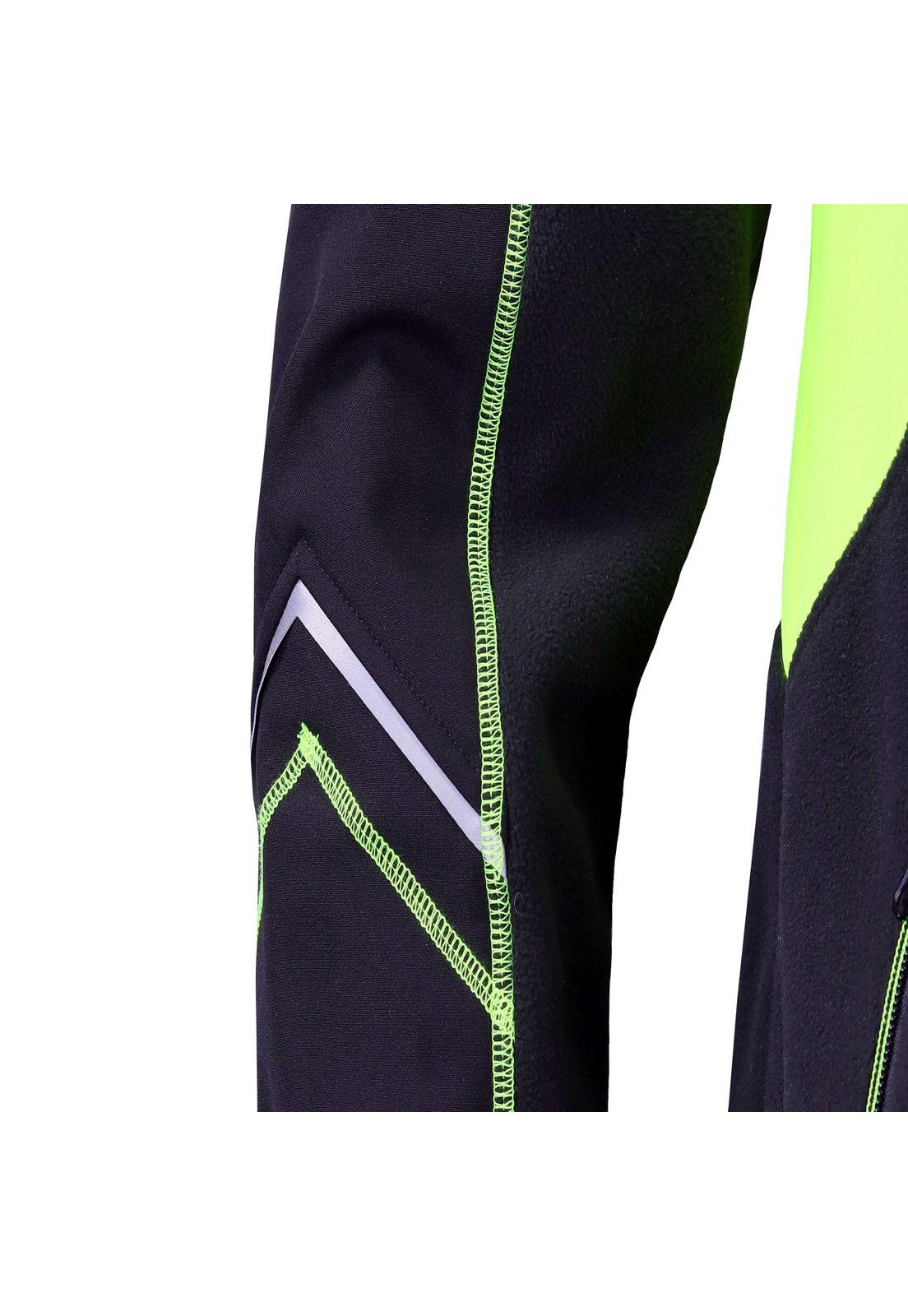 Chaqueta Micropolar Alta visibilidad Hombre Z-3600 Negro-4