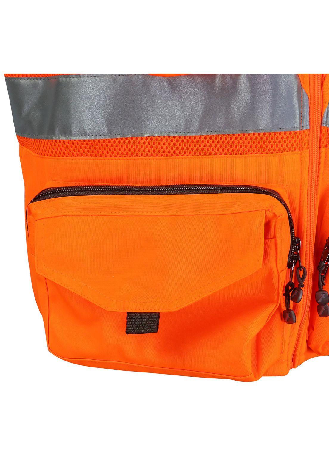 Chaleco Geólogo Miner Naranjo -4