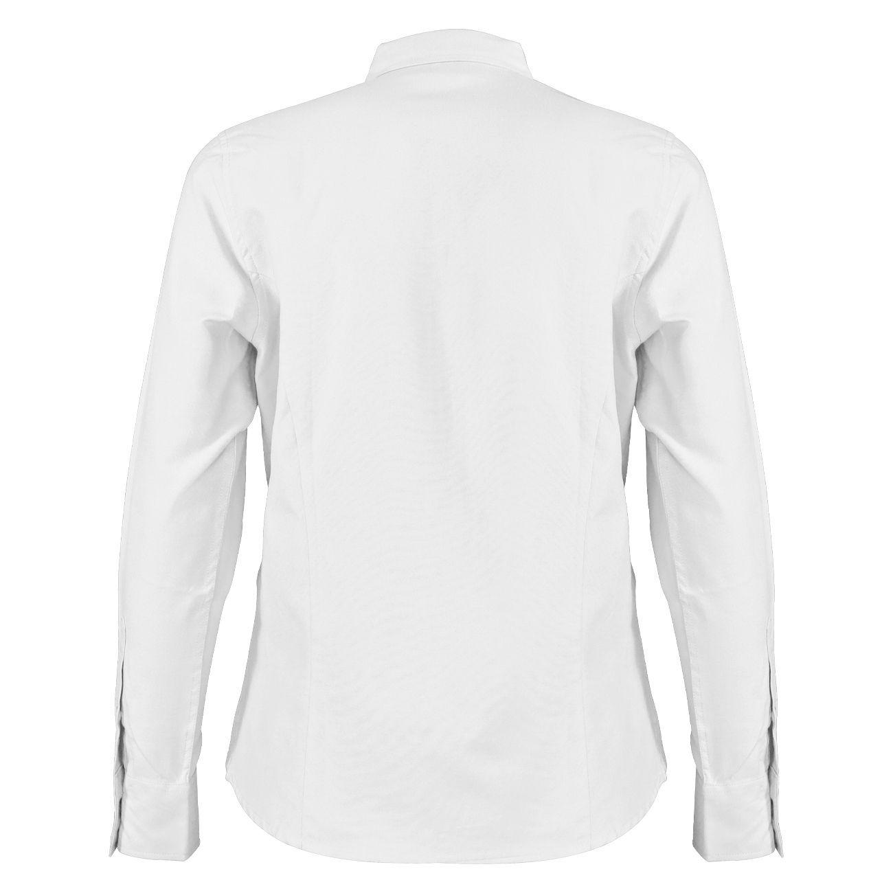 Blusa Oxford Manga Larga Blanca UPF 20-2