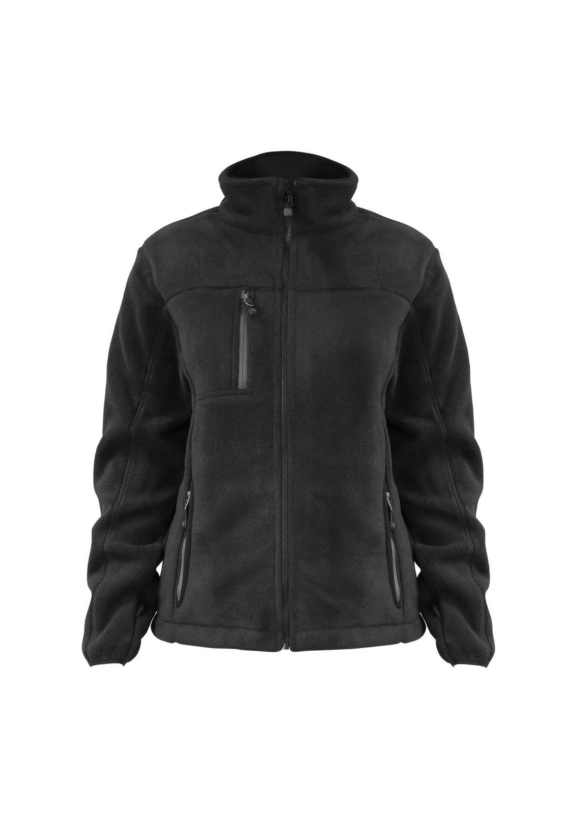 Chaqueta Micropolar Polartec Mujer Negro-0