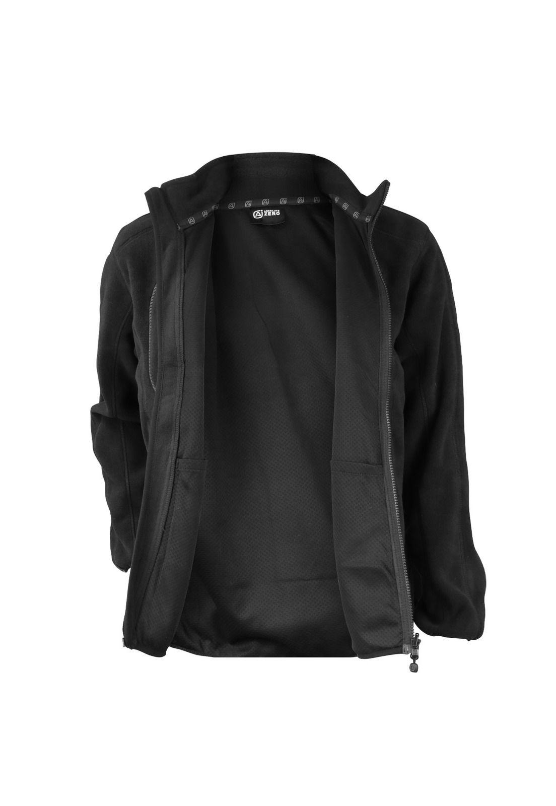 Chaqueta Micropolar Polartec Mujer Negro-3