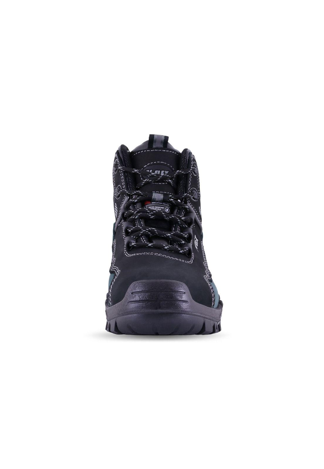 Botín V15 Nobuck Negro/Azul Vflex-4