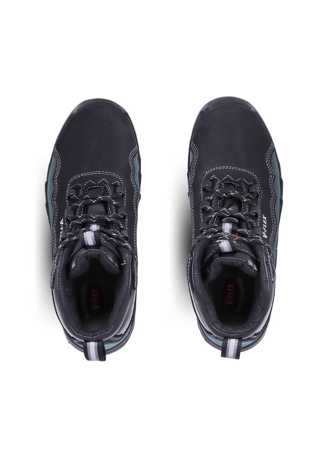 Botín V15 Nobuck Negro/Azul Vflex-6