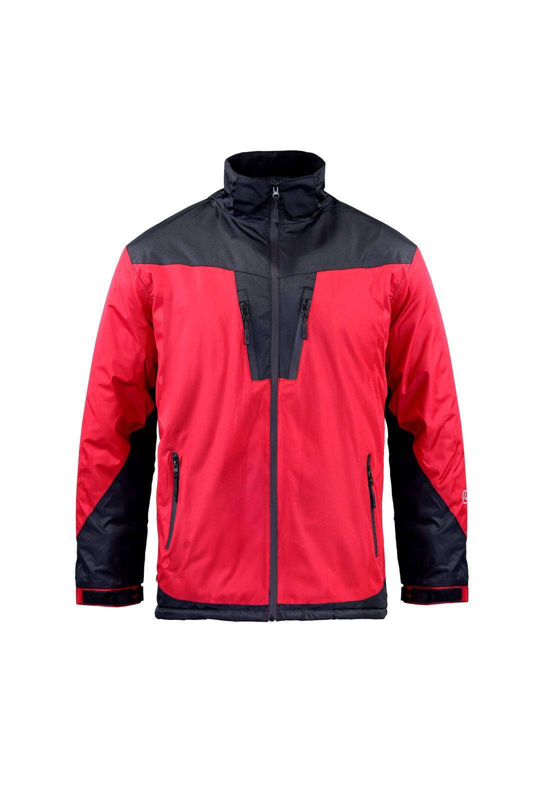 Parka Hombre Rojo/Negro Z-0500 N-1