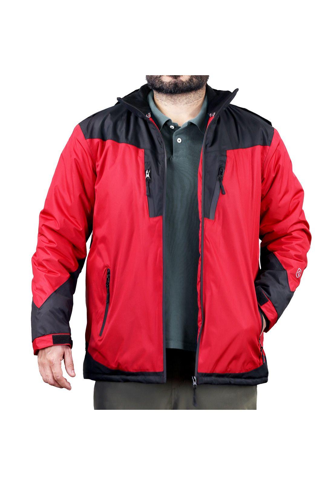 Parka Hombre Rojo/Negro Z-0500 N-8