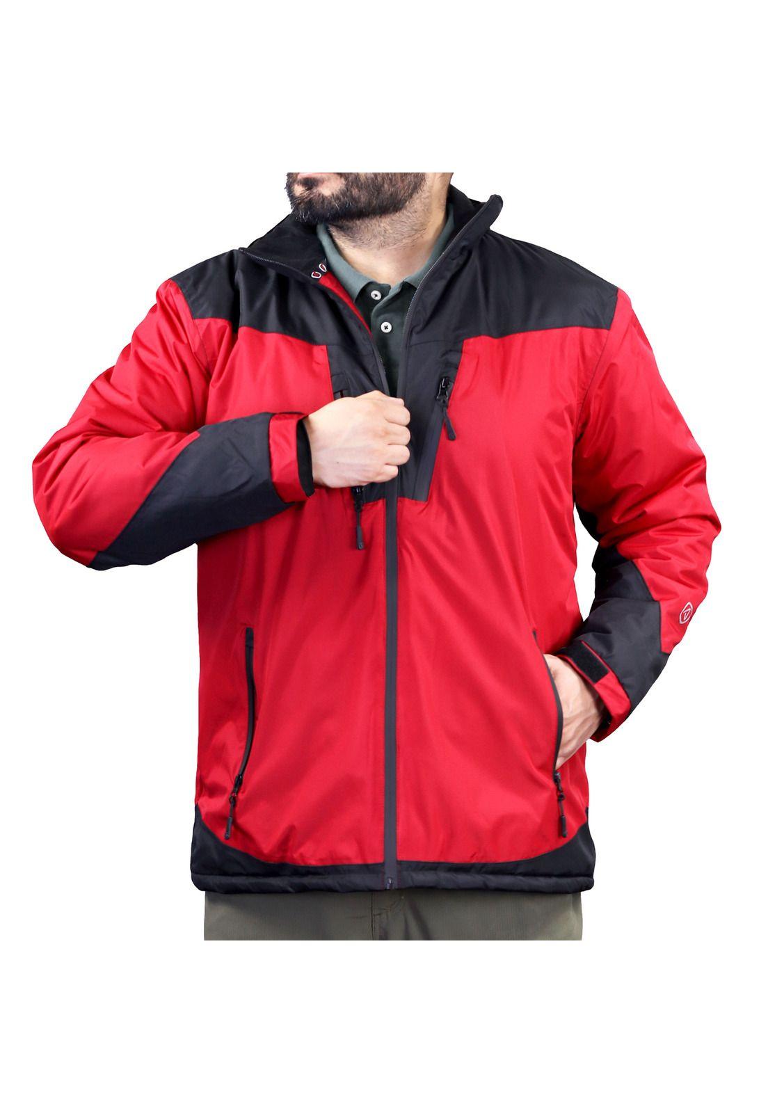 Parka Hombre Rojo/Negro Z-0500 N-9
