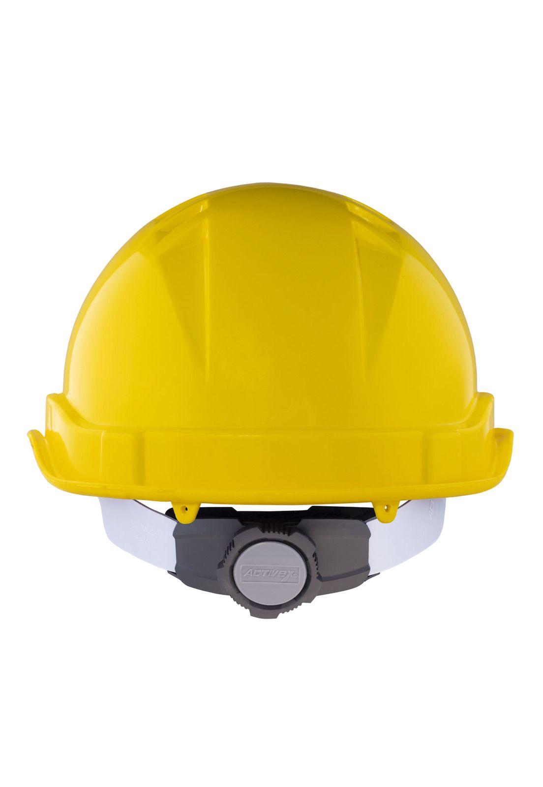 Casco de seguridad Amarillo Arnés Ajuste ratchet Activex-3