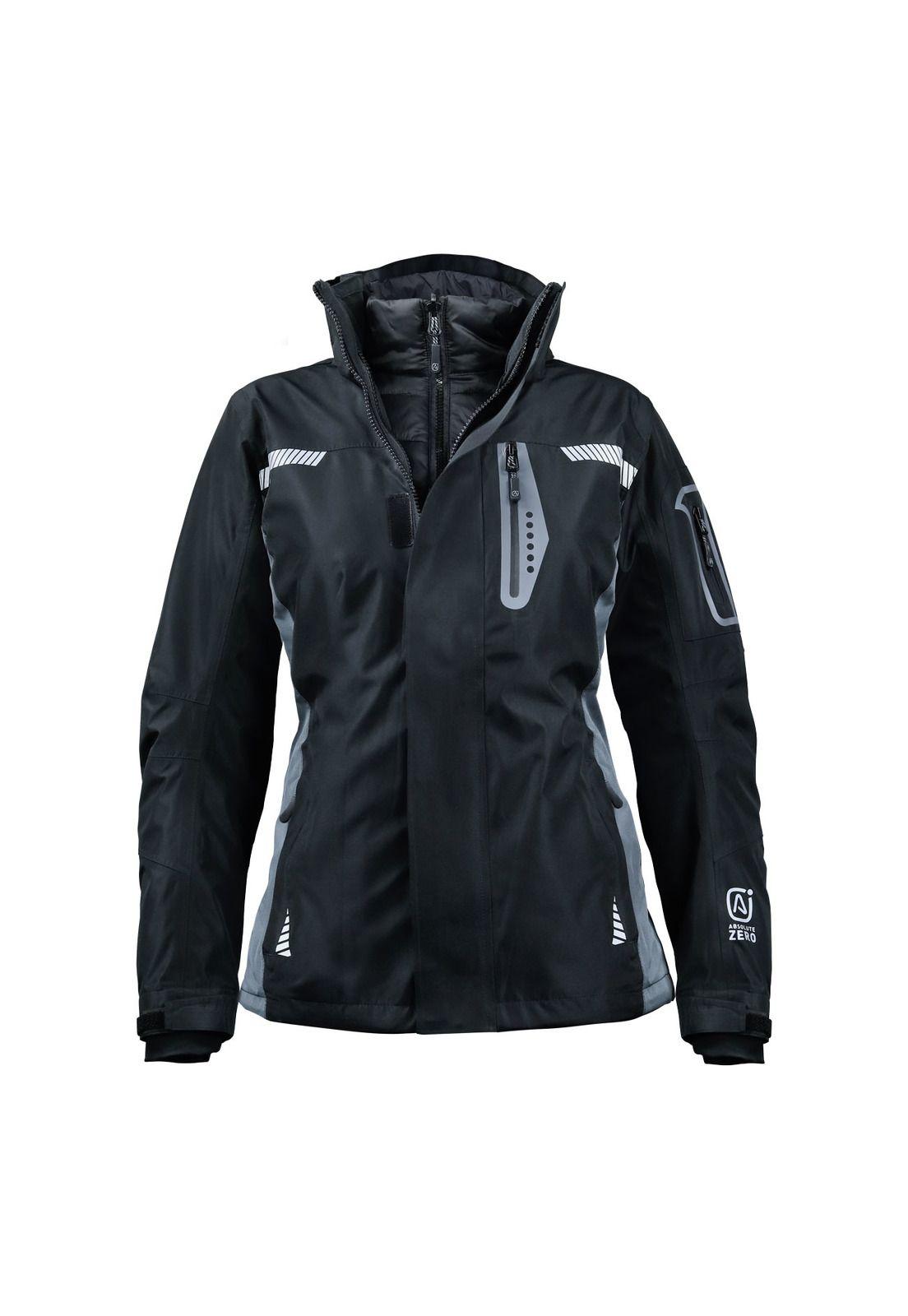 Parka Mujer desmontable 3 en 1 negra Absolute Zero Z-8100-0
