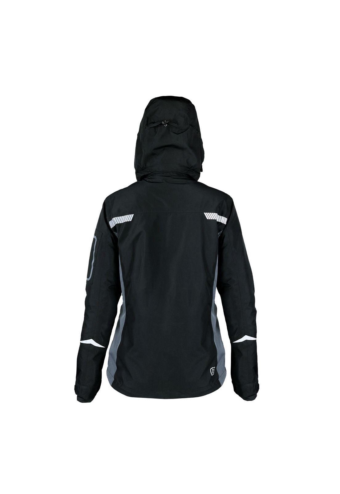 Parka Mujer desmontable 3 en 1 negra Absolute Zero Z-8100-1