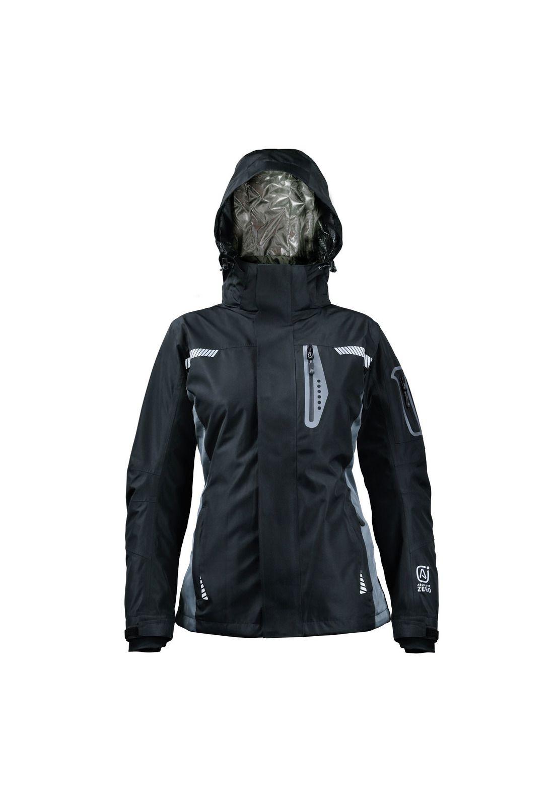 Parka Mujer desmontable 3 en 1 negra Absolute Zero Z-8100-4