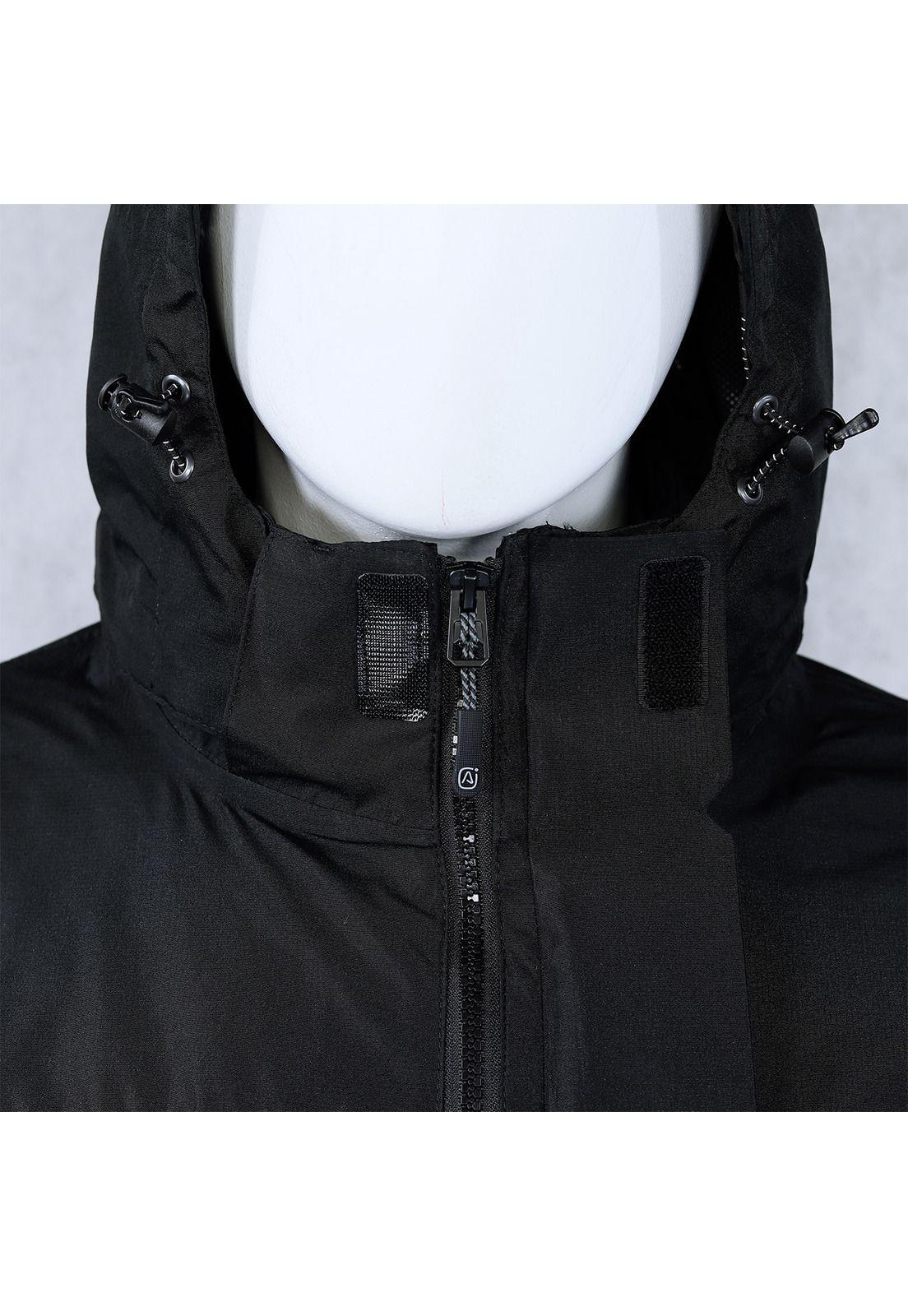 Parka Mujer desmontable 3 en 1 negra Absolute Zero Z-8100-7
