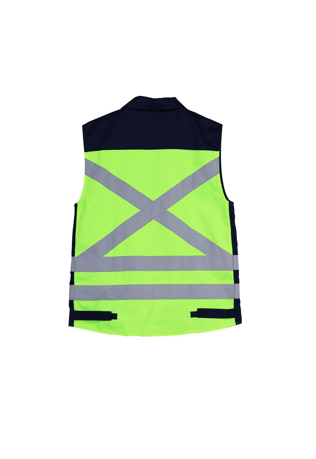 Chaleco Geólogo Gabardina Terra Bicolor Amarillo-1