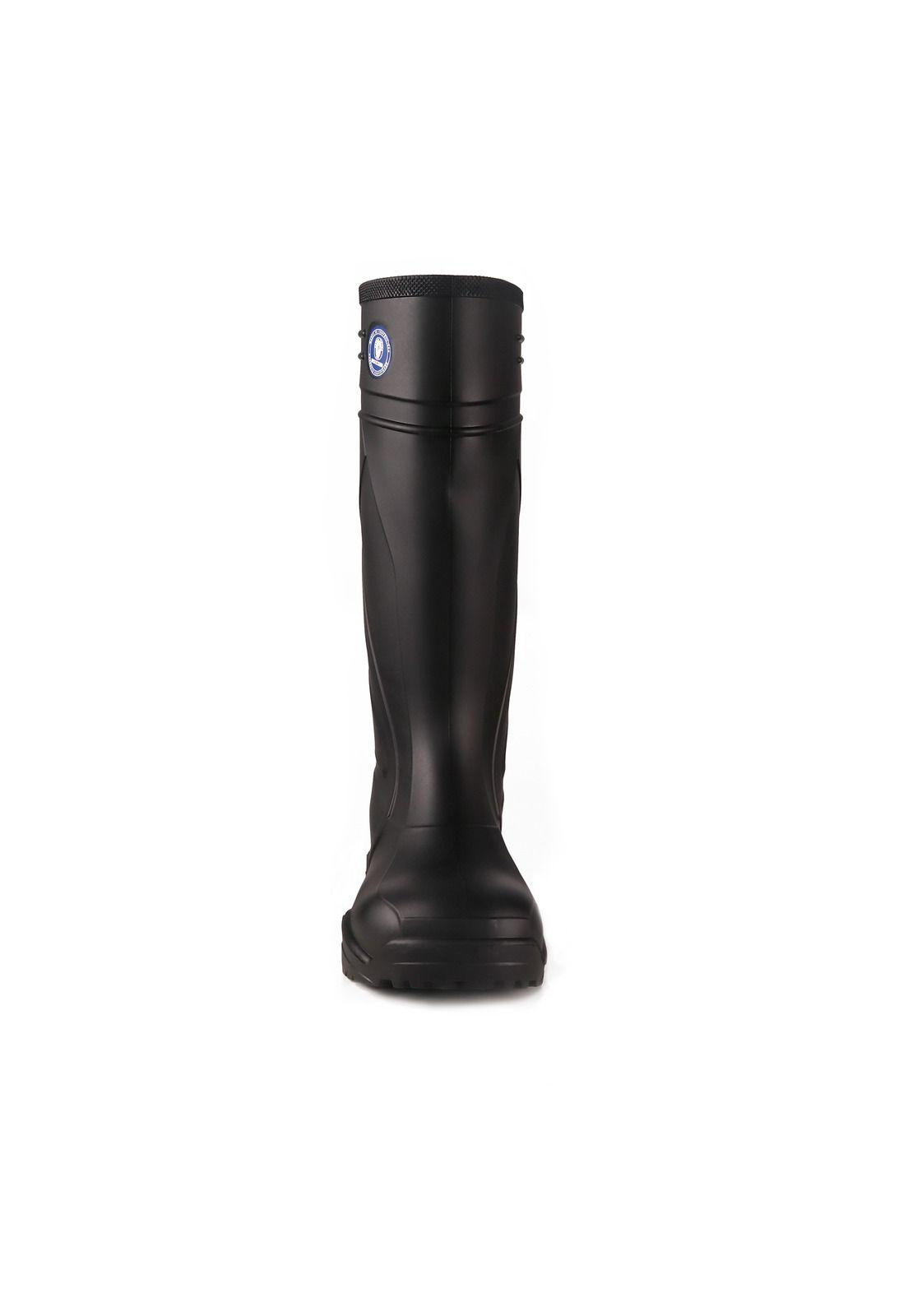 Bota PVC 929 Negra Para Lluvia-3