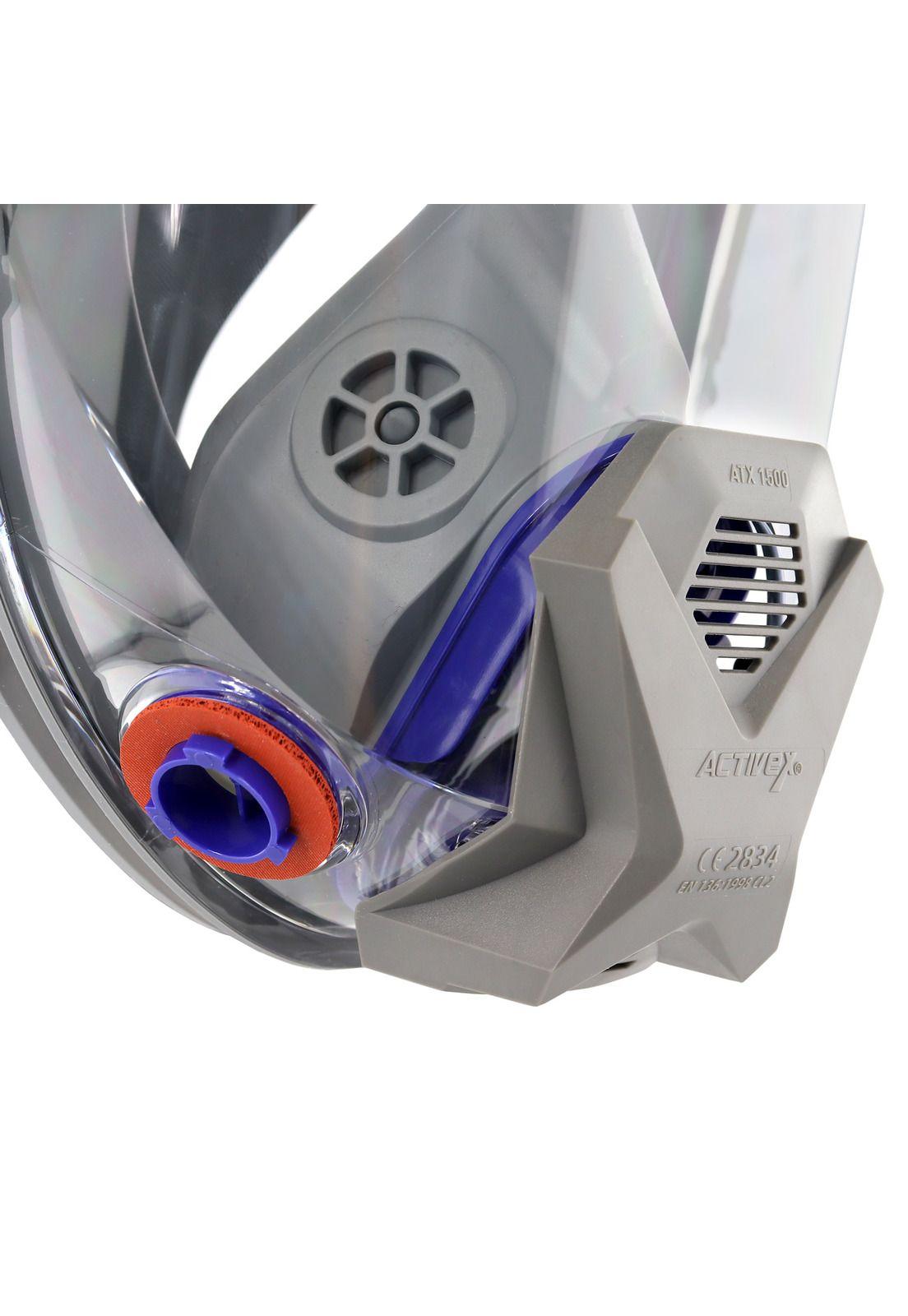 Respirador rostro completo full face Silicona ATX 1500 Talla universal-3