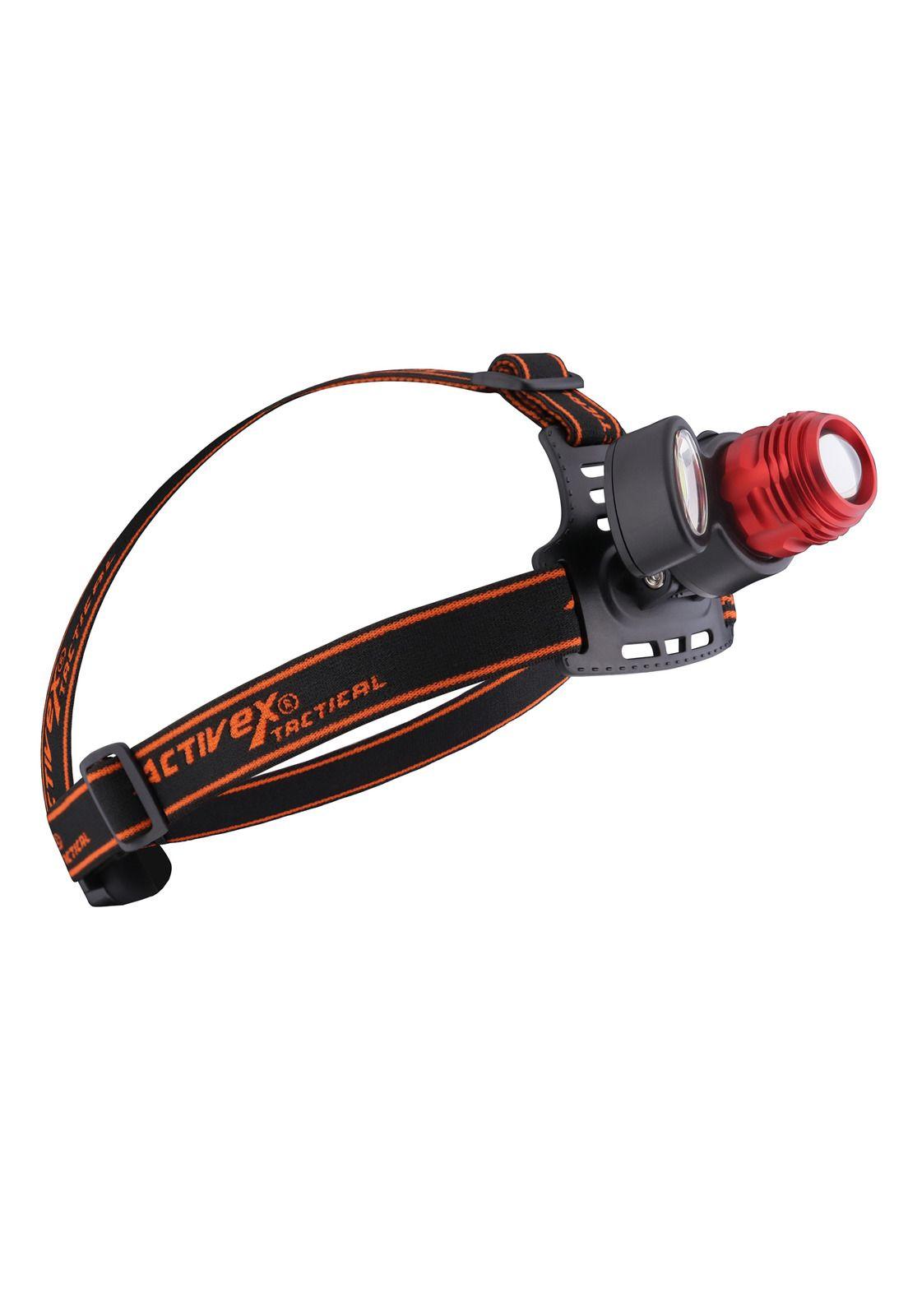 Linterna Led recargable cintillo Waterproof Activex-0